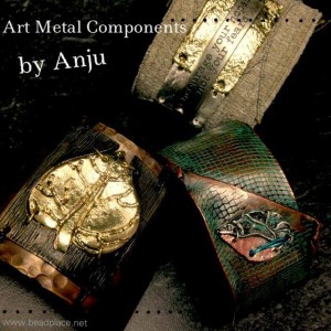 art metal components by Anju