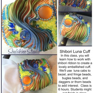 shibori cuff